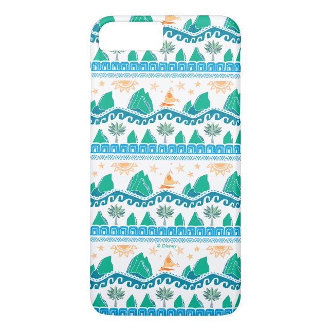 Moana | Land And Sea Are One - Pattern Case-Mate iPhone Case (Back)