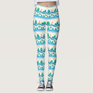 Moana Land And Sea Are One - Pattern Leggings