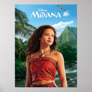 Moana Live Action Cinematic Adventure Portrait Poster