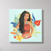 Moana Live Action Tropical Canoe Portrait