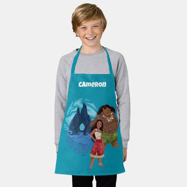 Moana & Maui Adventures in Oceania Apron (Worn)