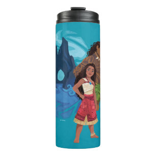 Moana & Maui Adventures in Oceania Thermal Tumbler