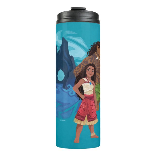 Moana & Maui Adventures in Oceania Thermal Tumbler (Front)