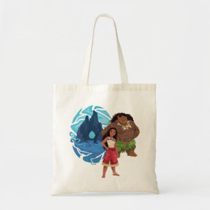 Moana & Maui Adventures in Oceania Tote Bag
