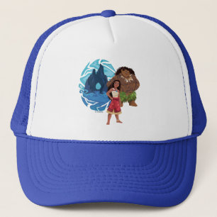 Moana & Maui Adventures in Oceania Trucker Hat