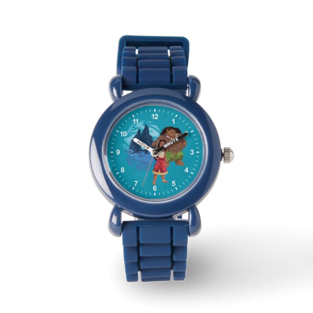 Moana & Maui Adventures in Oceania Watch (Front)