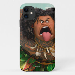 Moana   Maui - Don't Trick a Trickster iPhone 11 Case