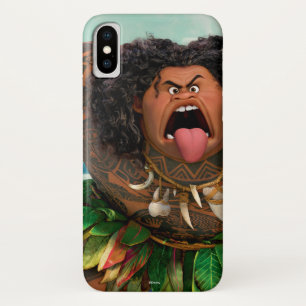 Moana   Maui - Don't Trick a Trickster iPhone X Case
