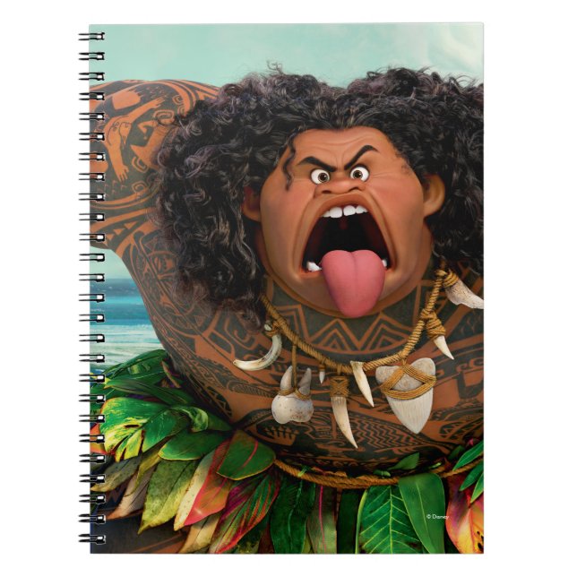 Moana | Maui - Don't Trick a Trickster Notebook (Front)
