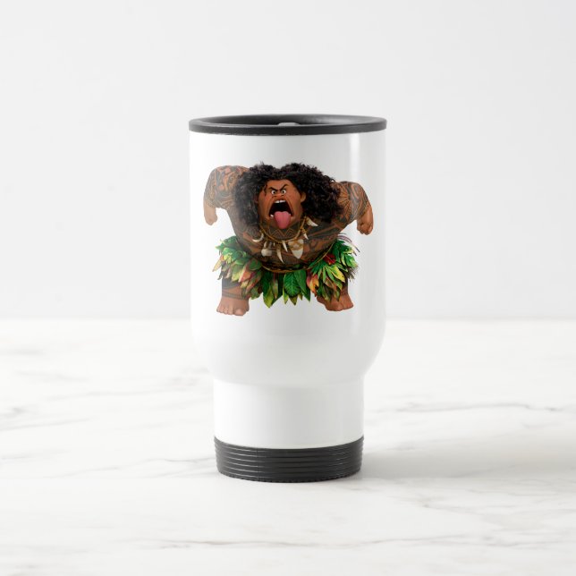 Moana | Maui - Don't Trick a Trickster Travel Mug (Center)
