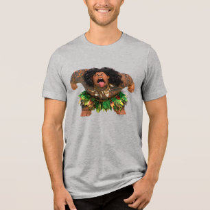 Moana   Maui - Don't Trick a Trickster Tri-Blend Shirt