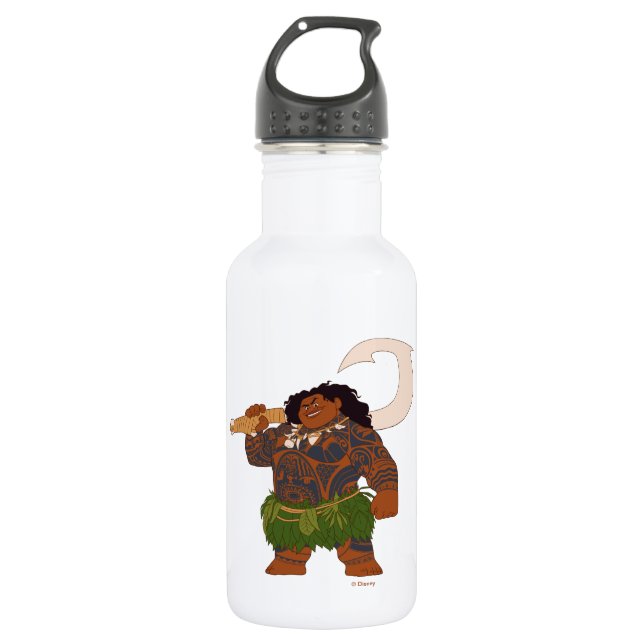 Moana | Maui - Hook Has The Power 532 Ml Water Bottle (Front)
