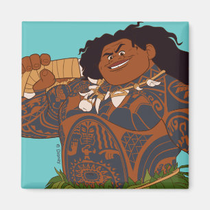 Moana   Maui - Hook Has The Power Magnet