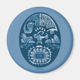 Moana   Maui - Island Lifter Magnet