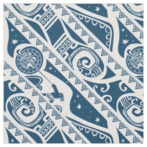 Moana, Maui - Shape Shifter Pattern Fabric