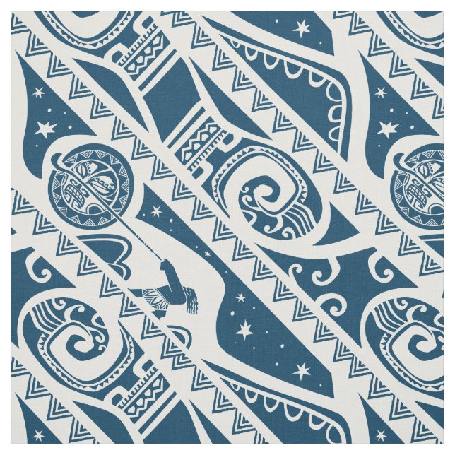 Moana | Maui - Shape Shifter Pattern Fabric (Swatch)
