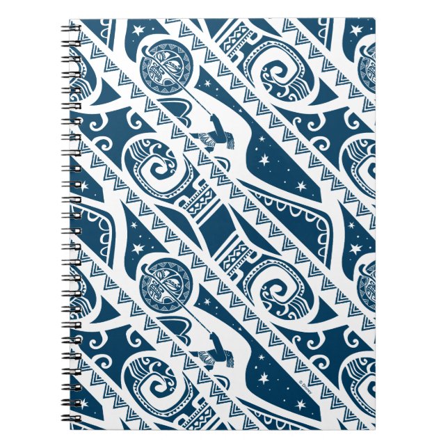 Moana | Maui - Shape Shifter Pattern Notebook (Front)