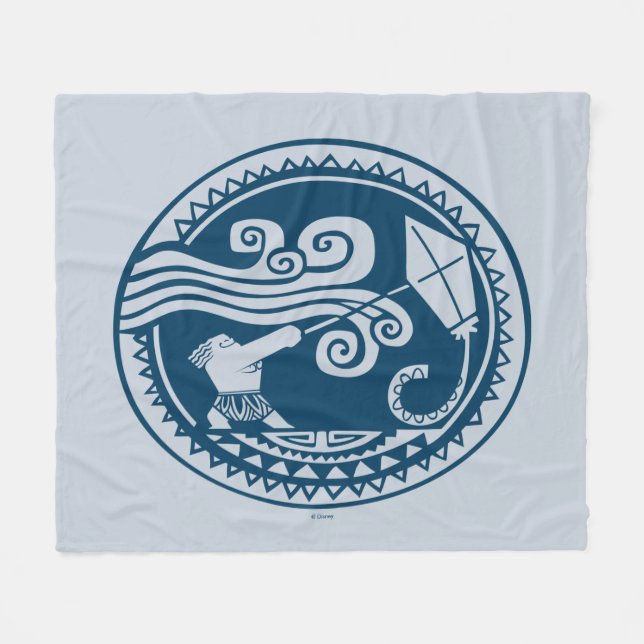 Moana | Maui - Trickster Fleece Blanket (Front (Horizontal))