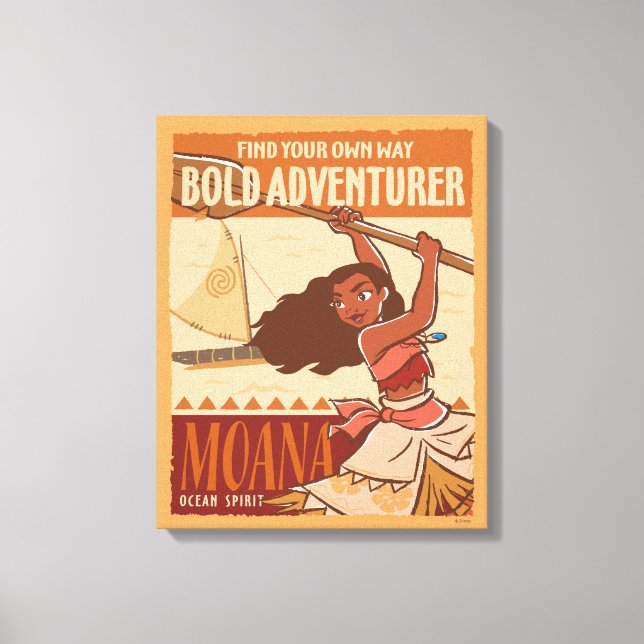 Moana | Ocean Spirit Canvas Print (Front)