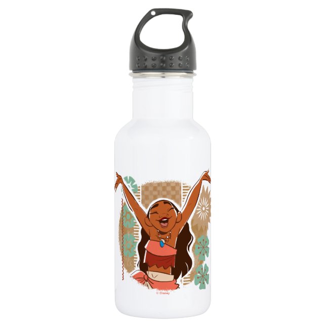 Moana | One With The Waves 532 Ml Water Bottle (Front)
