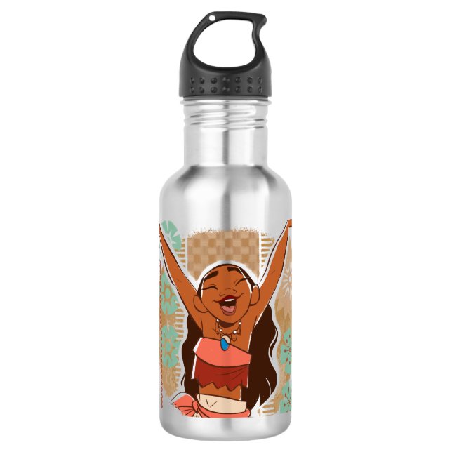 Moana | One With The Waves 710 Ml Water Bottle (Front)