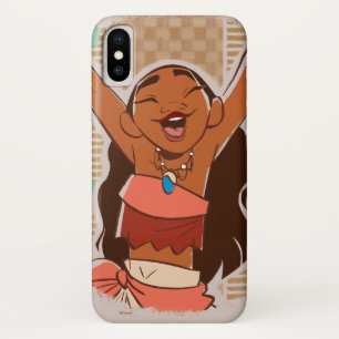 Moana   One With The Waves iPhone X Case