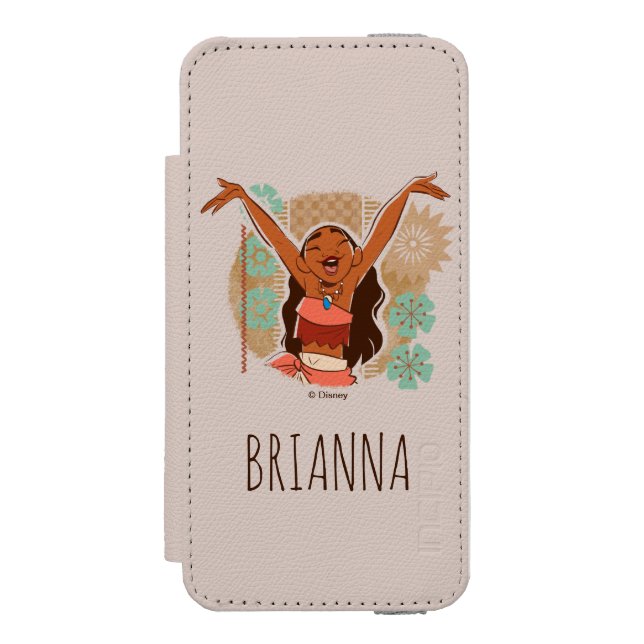 Moana | One With The Waves Incipio iPhone Wallet Case (Folio Front)
