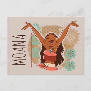 Moana   One With The Waves Postcard