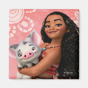Moana   Pacific Island Girl Magnet