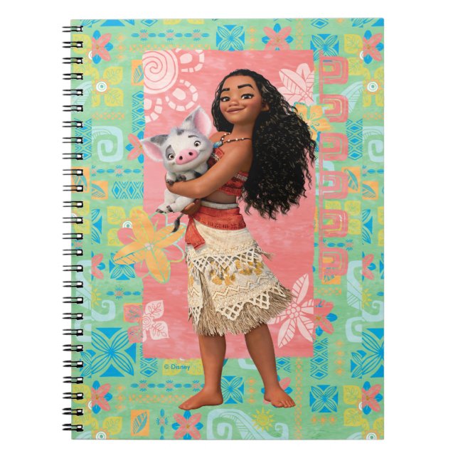 Moana | Pacific Island Girl Notebook (Front)
