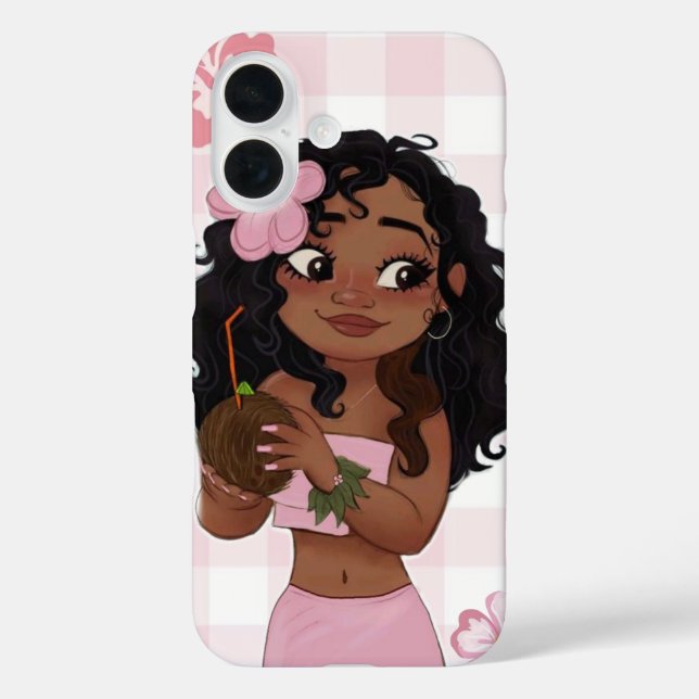 Moana Pink phone case (Back)