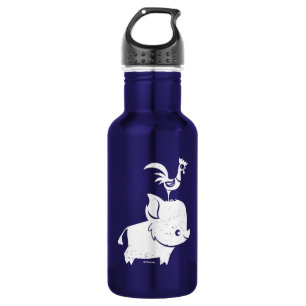 Moana Pua & Heihei - Silhouette 532 Ml Water Bottle