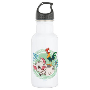 Moana   Pua & Heihei Voyagers 532 Ml Water Bottle