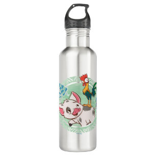Moana   Pua & Heihei Voyagers 710 Ml Water Bottle