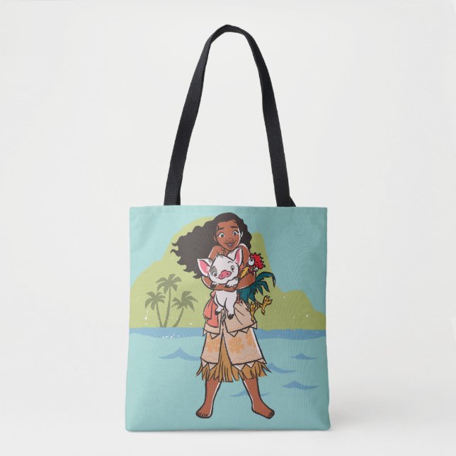 Moana | Pua & Heihei - Voyagers Tote Bag (Front)