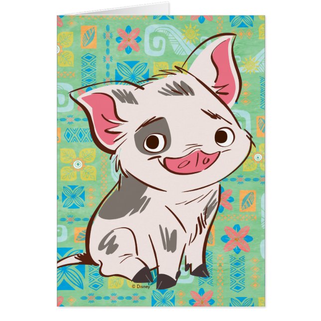 Moana | Pua - I'm No Bacon (Front)