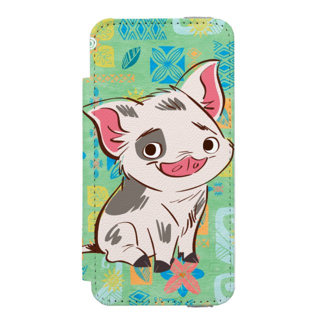 Moana | Pua - I'm No Bacon Incipio iPhone Wallet Case (Folio Front)