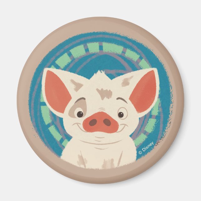 Moana | Pua The Pig Magnet (Front)