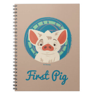 Moana   Pua The Pig Notebook