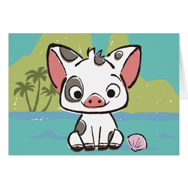 Moana | Pua The Pot Bellied Pig  (Front Horizontal)