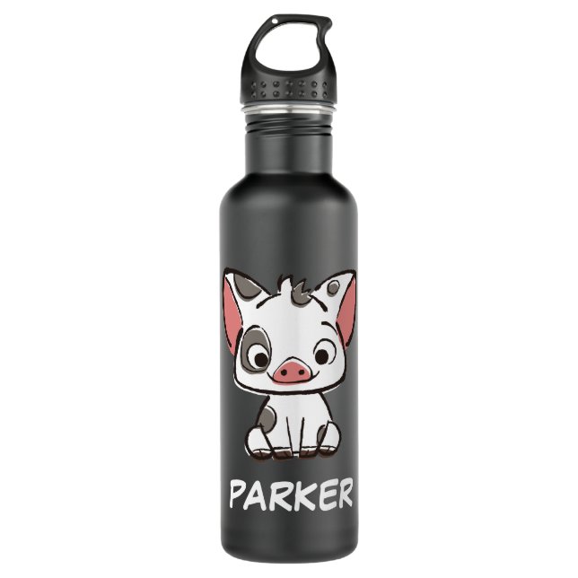 Moana | Pua The Pot Bellied Pig  710 Ml Water Bottle (Front)
