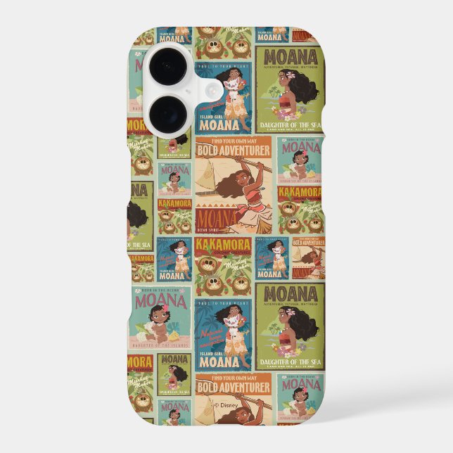 Moana | Retro Poster Pattern (Back)