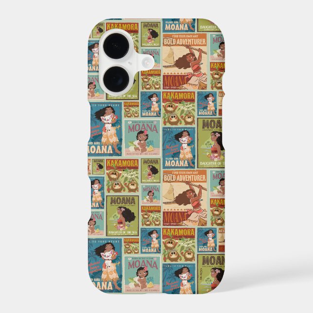 Moana | Retro Poster Pattern (Back)