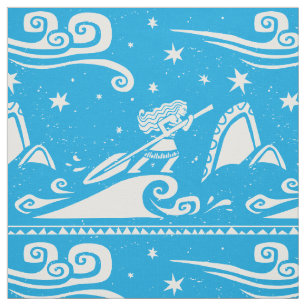 Moana   Sail By The Stars - Pattern Fabric