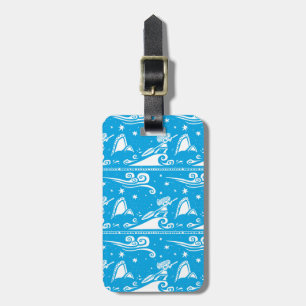 Moana Sail By The Stars - Pattern Luggage Tag