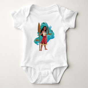Moana Sailing Spirit Baby Bodysuit