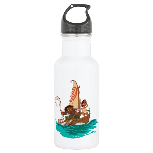Moana | Set Your Own Course 532 Ml Water Bottle (Front)