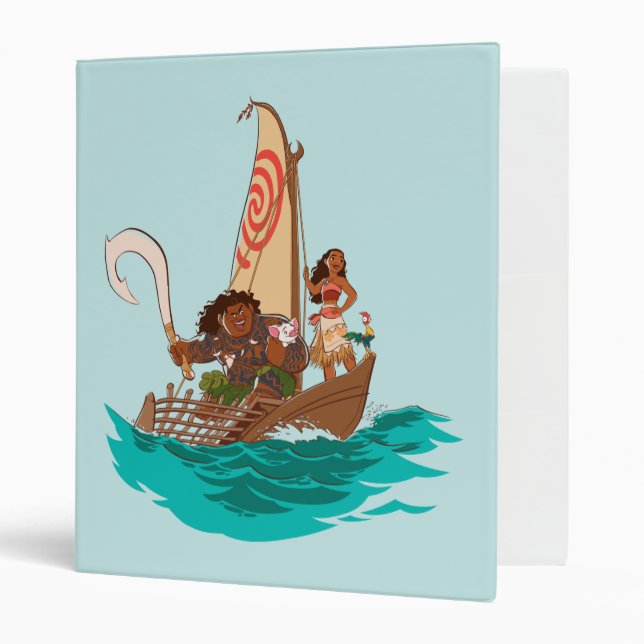 Moana | Set Your Own Course Binder (Front/Inside)