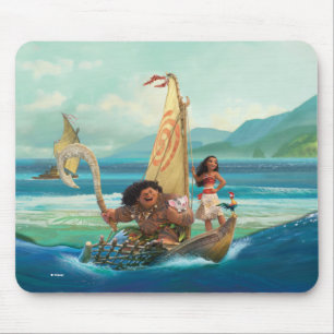 Moana   Set Your Own Course Mouse Pad