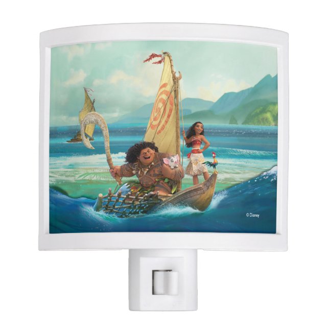 Moana | Set Your Own Course Nite Lite (Front)
